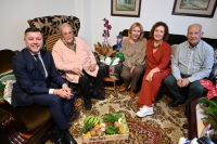 El alcalde felicita a Margarita Pérez Orihuela en su cien cumpleaños