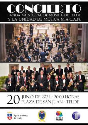 La Banda de Música del Ejército del Aire y del Espacio y la Banda Municipal de Telde ofrecen un concierto este jueves en San Juan