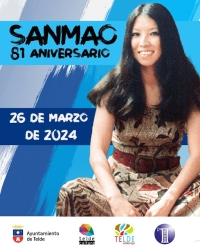 Telde rinde homenaje a Sanmao en el 81 aniversario de su nacimiento