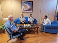 El alcalde de Telde da la bienvenida al nuevo comisario de la Policía Nacional en Telde