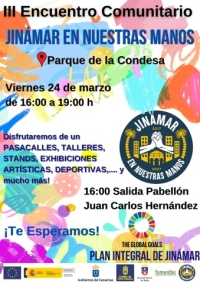 Jinámar acoge este viernes su tercer encuentro comunitario en el parque de La Condesa