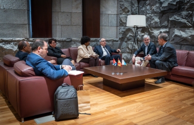 El presidente de Canarias refrenda su compromiso con los canarios en Cuba