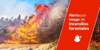 Alerta por riesgo de incendios forestales en Islas occidentales y Gran Canaria
