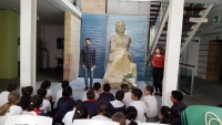 Las visitas escolares a la Casa-Museo Pérez Galdós dedican el mes de febrero a valorar y proteger las lenguas maternas en el mundo