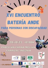 XVI Encuentro Batería ANDE para personas con discapasidad