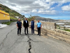 El Ayuntamiento de Guía destina cerca de 500.000 euros al acondicionamiento de la carretera de Anzo