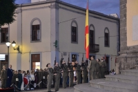 Guía acogió la celebración del 450 Aniversario del Regimiento "Canarias" nº 50