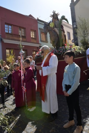 Comienza la Semana Santa en Guía con la Precesión del Domingo de Ramos