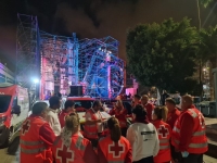 El Dispositivo Sanitario de Cruz Roja en el Carnaval de Las Palmas de Gran Canaria.