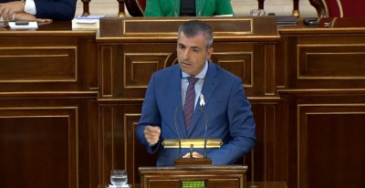 Manuel Domínguez reclama “igualdad de trato” para Canarias durante su intervención en el Senado Recibidos