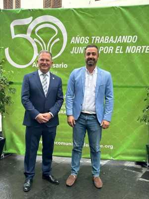 El alcalde de Telde participa en la celebración del 50 aniversario de la constitución de la Mancomunidad del Norte de Gran Canaria
