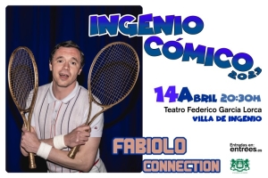 El profesor ‘pijo’ de tenis Fabiolo llega este viernes al 25º Festival de Teatro ‘Ingenio Cómico’