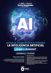 Conferencia-coloquio sobre Inteligencia Artificial este jueves en el Teatro Hespérides