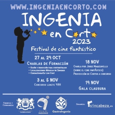 Vuelve el Festival de Cine Fantástico ‘Ingenia en Corto’ con charlas, concurso de cortometrajes y galas
