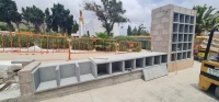 Avanza la ampliación del cementerio municipal en 135 nichos y los primeros 110 columbarios