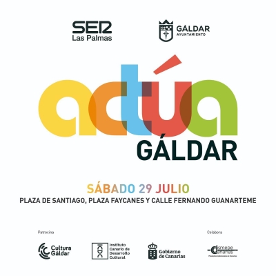 El Festival Actúa llena de música y humor este sábado el casco de Gáldar