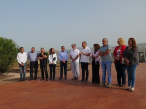 El Ayuntamiento de Guía inauguró el Mirador de La Atalayita, con vistas a toda la costa norte de Gran Canaria