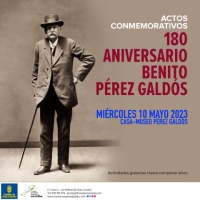 La Casa-Museo Pérez Galdós prepara una ‘maratoniana’ jornada de celebración del 180 aniversario del nacimiento del escritor universal