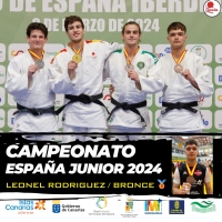 El tirajanero Leonel Rodríguez, bronce en el Campeonato de España de Judo