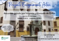El proyecto &#039;Envejecimiento Activo&#039; organiza una visita a Vegueta el jueves 18 de mayo