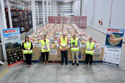 Las tiendas Spar en Gran Canaria recogen 28 toneladas de mercancía solidaria para el Banco de Alimentos