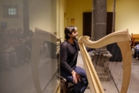El virtuoso del arpa Vicente La Camera presenta ‘Árbol de cuerdas’ en la Casa de Colón