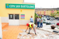 San Bartolomé de Tirajana está mejorando los centros educativos
