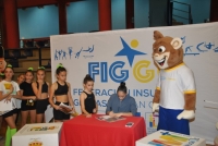 La gimnasta Alba Bautista impartió una clase magistral en El Tablero
