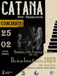 Carlos Catana y Margarita Galván ofrecen en el parque Arnao un concierto con poemas de Félix Casanova
