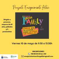 El proyecto ‘Envejecimiento Activo’ organiza una visita el viernes 10 de mayo a la II Feria 'En Modo Family' en Infecar
