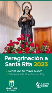 Gáldar peregrina a Anzofé el próximo lunes con motivo de la festividad de Santa Rita