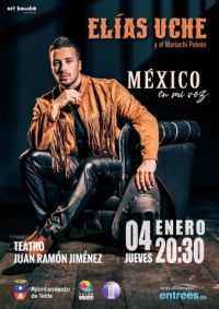 Elías Uche inaugura el 2024 en el Teatro Juan Ramón Jiménez con ‘México en mi voz’
