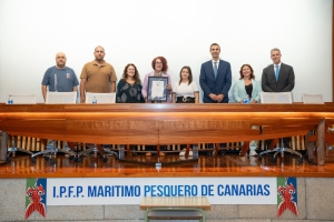 El Instituto de Formación Profesional Marítimo Pesquero de Canarias – Lanzarote recibe la certificación AENOR por su sistema de gestión ambiental