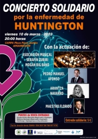 Arguineguín acoge un concierto solidario por la enfermedad de Huntington el 10 de marzo