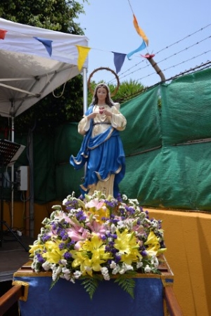 Tres Cruces celebró su Día Grande en honor del Sagrado Corazón de María