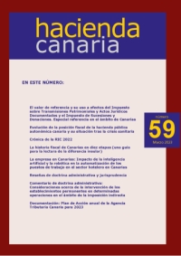 Publicado un nuevo número de la revista “Hacienda Canaria”