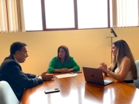 La alcaldesa de Telde se reunió con el presidente de Dreamland Studios Canarias para avanzar en la materialización del proyecto