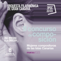 La Orquesta Filarmónica de Gran Canaria convoca la segunda edición del Concurso de Composición para Mujeres compositoras de las Islas Canarias