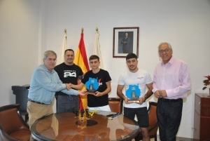 Unai Bolaños, subcampeón de España de Grappling - sub 20, e Iker Segura, tercero de España en Jiu Jitsu/Grappling U13