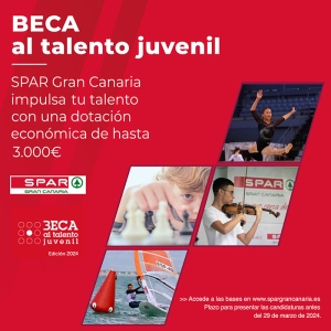 Spar Gran Canaria convoca la Quinta Edición  de su Beca al Talento Juvenil Canario