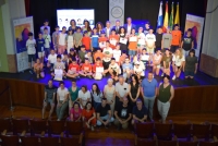 El Teatro Consistorial da la bienvenida a la Olimpiada de Matemáticas Nacional Alevín, cuyos participantes se hospedan en Gáldar