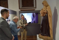 Gáldar restaura la Virgen de La Paz, una obra de Juan Borges Linares