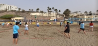 Yes Beach Volleyball 2024 celebra un torneo en Playa del Inglés con 140 alumnos del IES El Tablero-Agüañac