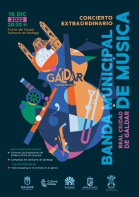 La Banda Municipal de Música de la Real Ciudad de Gáldar ofrecerá este viernes un histórico concierto
