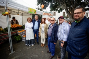Éxito de la XII edición de la Feria de la Naranja de Telde en la que se vendieron alrededor de 4,5 toneladas de esta fruta