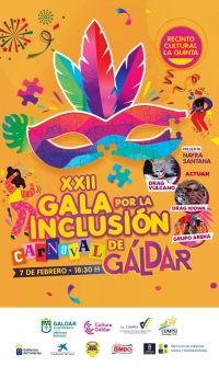 &#039;La movida galdense&#039; continúa con la XXII Gala por la Inclusión y el Carnaval escolar
