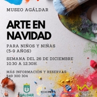 El Museo Agáldar acoge del 26 al 29 de diciembre un taller de arte en Navidad para las niñas y niños de 5 a 9 años