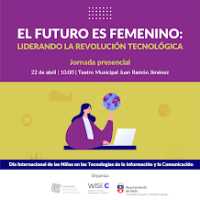 El Teatro Municipal Juan Ramón Jiménez acoge la charla ‘El futuro es femenino: liderando la revolución tecnológica’
