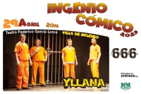 El festival de teatro Ingenio Cómico conmemora este sábado el 25º aniversario de la obra de Yllana, ‘666’