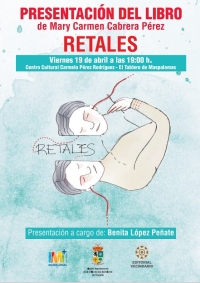 Mary Carmen Cabrera presenta su libro ‘Retales’ este viernes en El Tablero